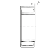 TORB軸承 C30/800-XL-M1B, 圓柱孔，黃銅保持架，內(nèi)圈引導(dǎo)